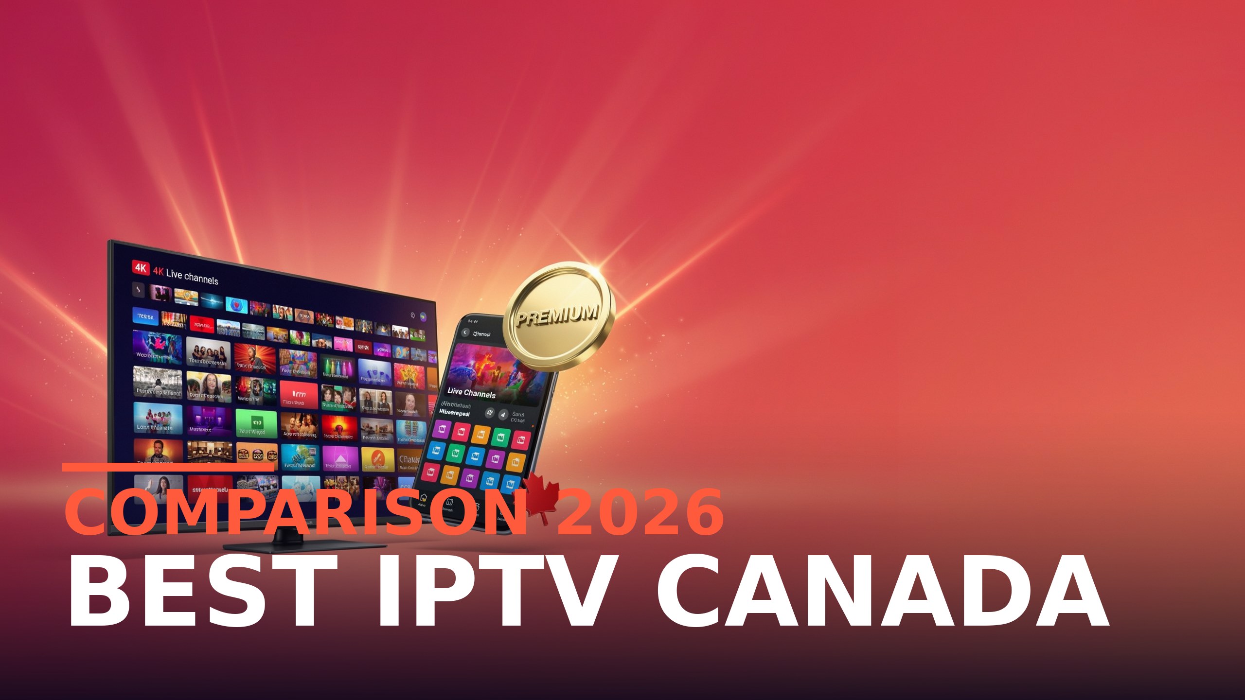 Top 4 Best IPTV Canada Providers Tested 2026
