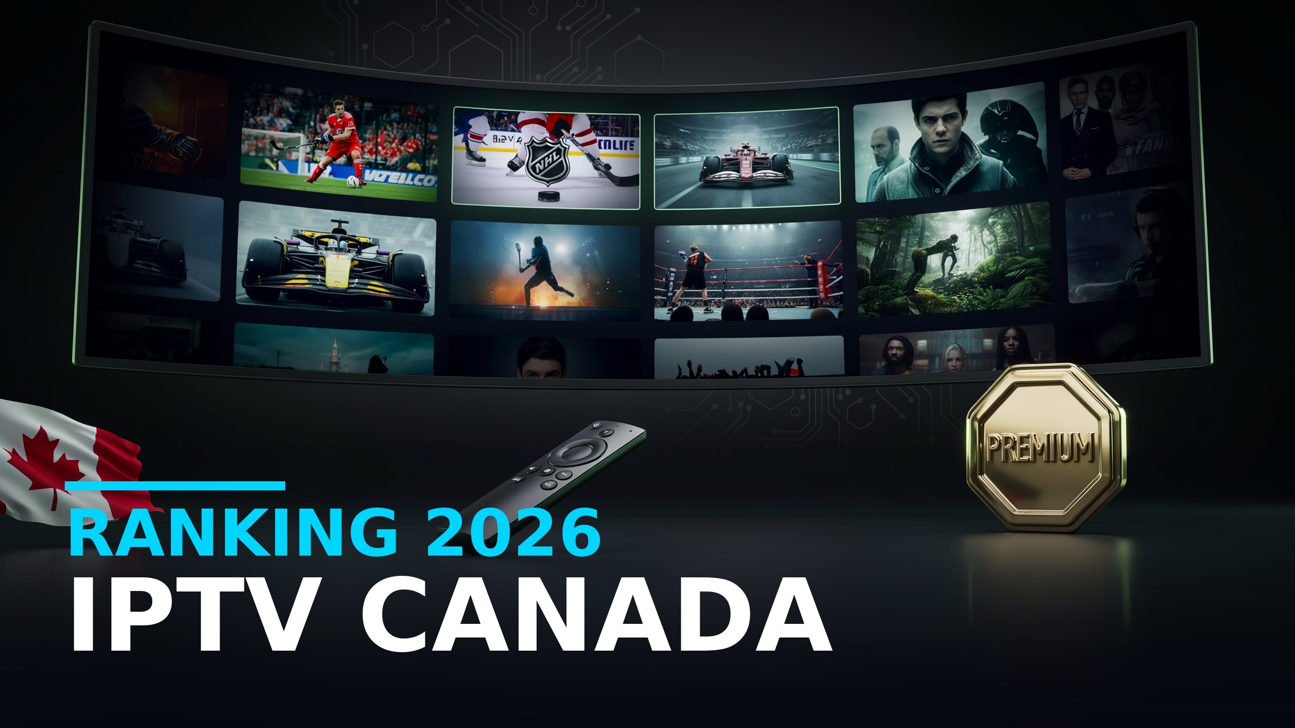 Top 4 IPTV Canada Providers Tested 2026
